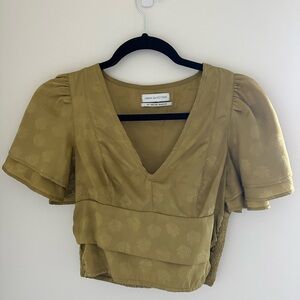 Urban Outfitters Cropped Shirt